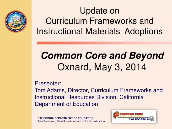 common core and beyond oxnard may 3 2014