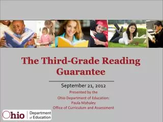 The Third-Grade Reading Guarantee