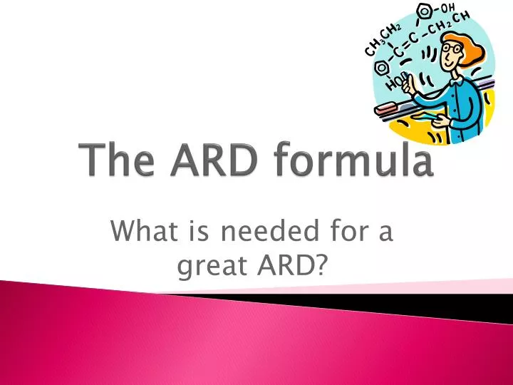 the ard formula