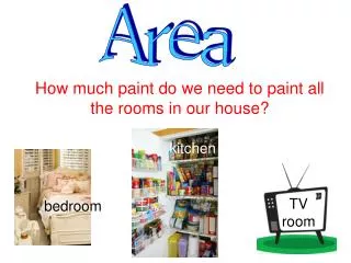 How much paint do we need to paint all the rooms in our house?