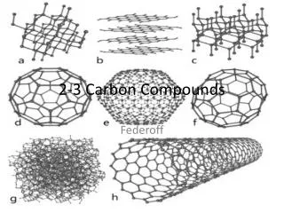 2-3 Carbon Compounds