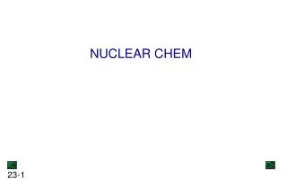 NUCLEAR CHEM