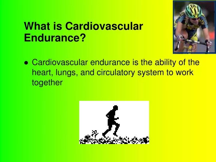 what is cardiovascular endurance