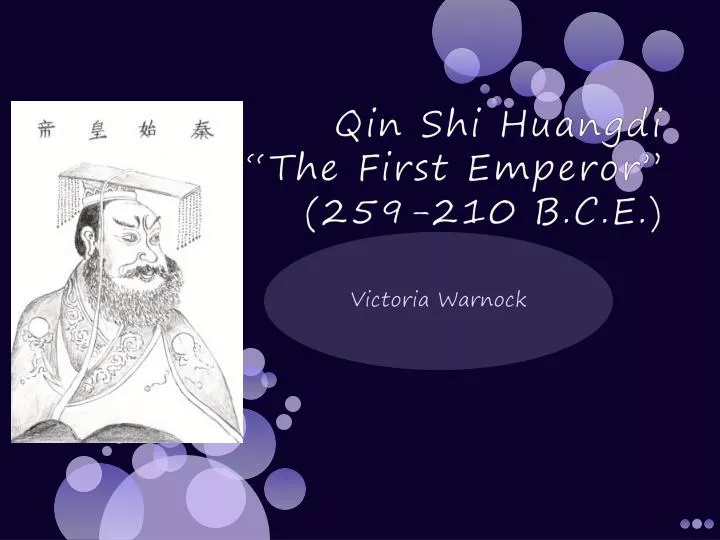 qin shi huangdi the first emperor 259 210 b c e