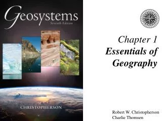 Chapter 1 Essentials of Geography
