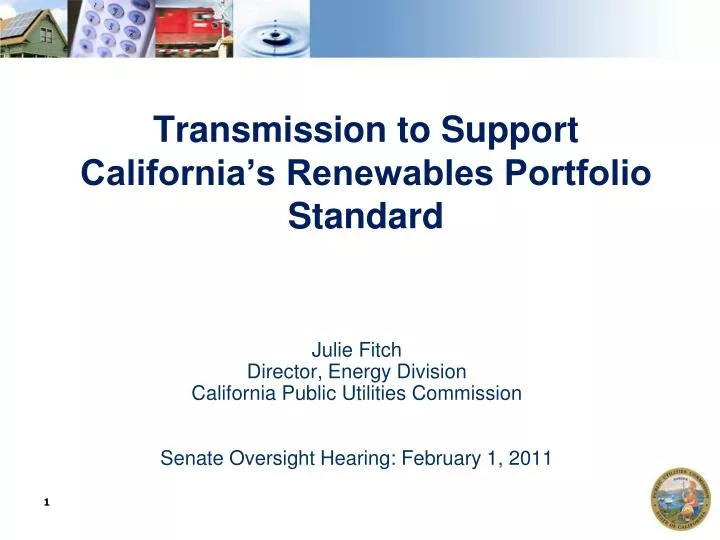 transmission to support california s renewables portfolio standard