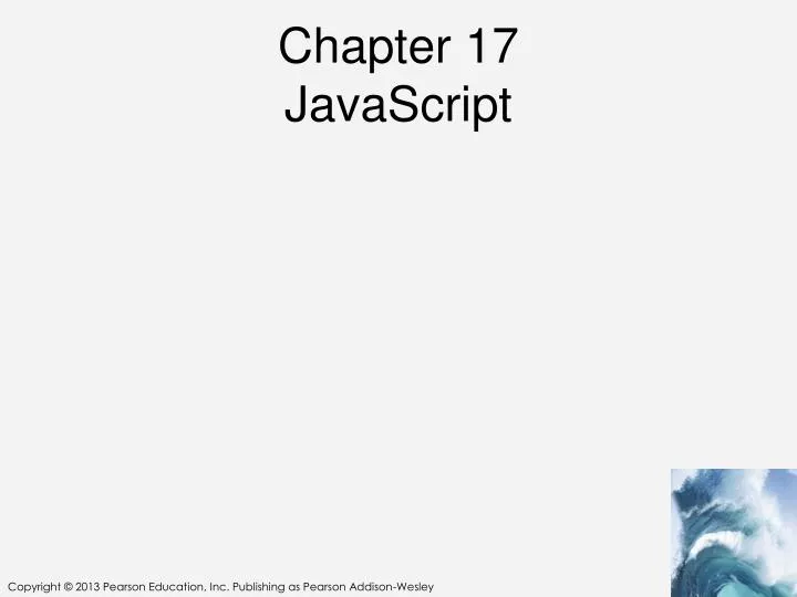 chapter 17 javascript