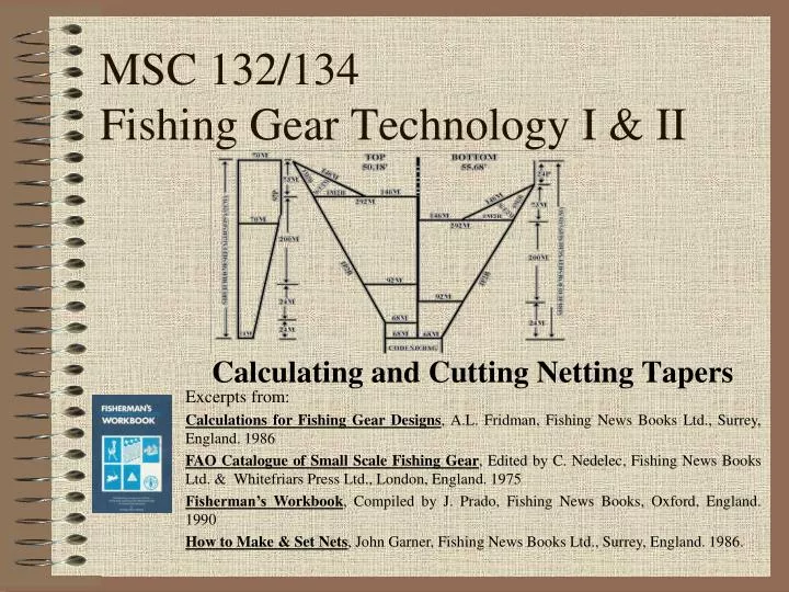 msc 132 134 fishing gear technology i ii