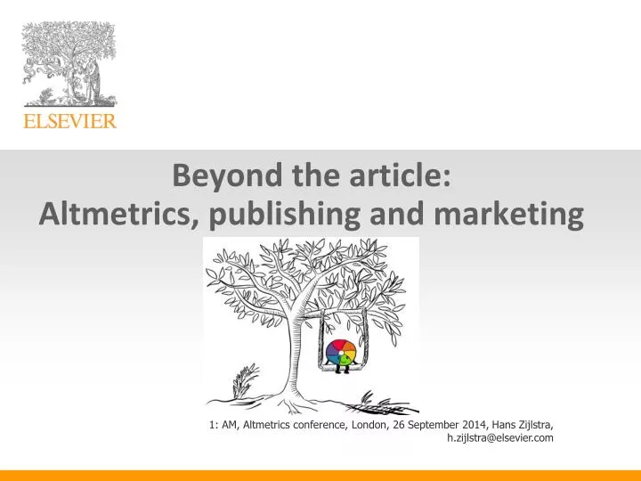 beyond the article altmetrics publishing and marketing