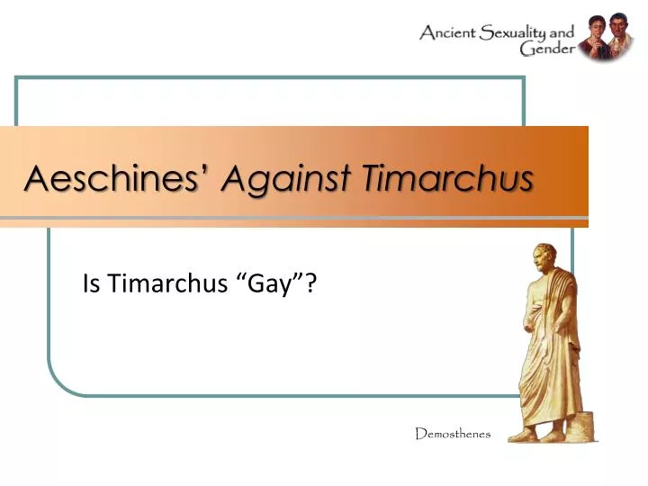 aeschines against timarchus