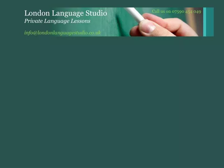 info@londonlanguagestudio co uk