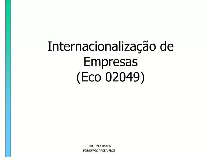 internacionaliza o de empresas eco 02049