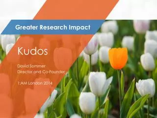 Greater Research Impact