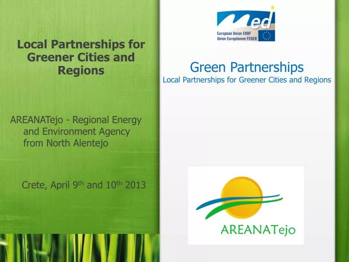 local partnerships for greener cities and regions