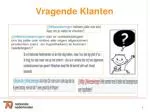 Vragende Klanten - slide 1