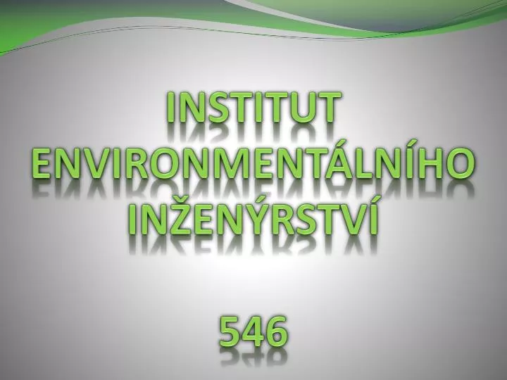 institut environment ln ho in en rstv 546