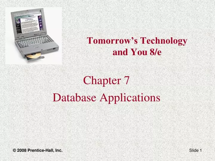 tomorrow s technology and you 8 e