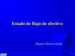 Estado de flujo de efectivo - slide 1