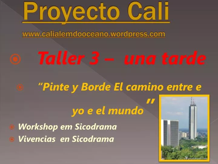 proyecto cali www calialemdooceano wordpress com