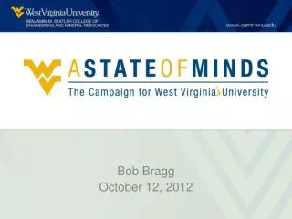 A State of Minds: The Campaign for West Virginia’s University