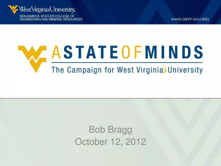 a state of minds the campaign for west virginia s university