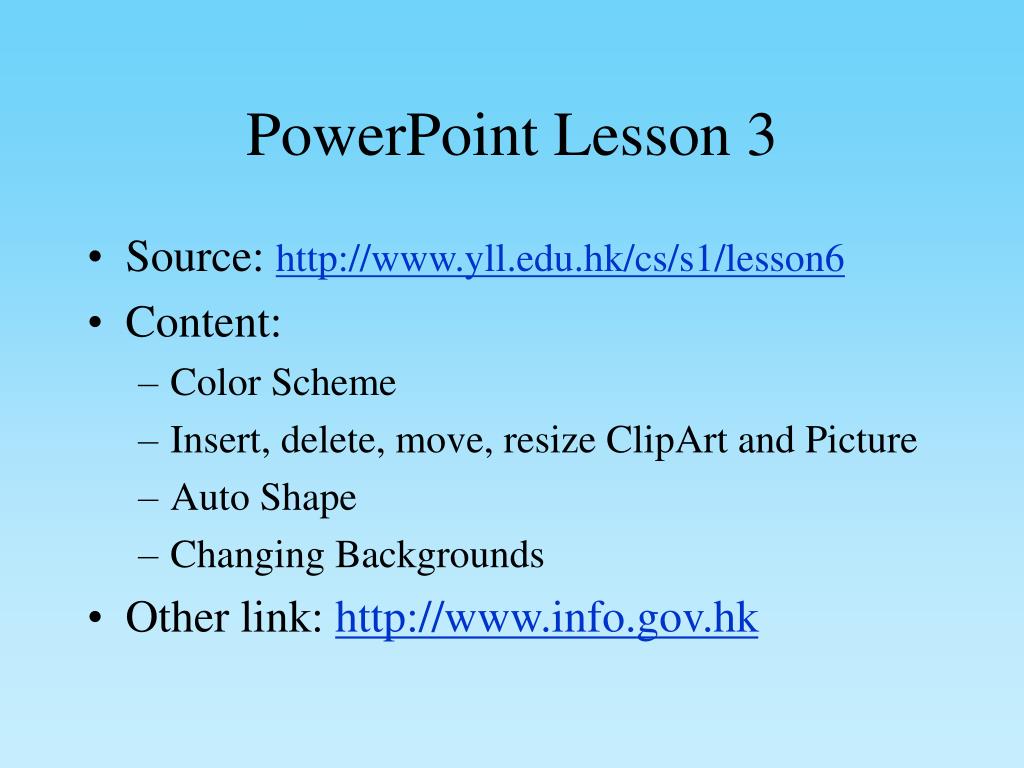 PPT - PowerPoint Lesson 3 PowerPoint Presentation, free download - ID ...
