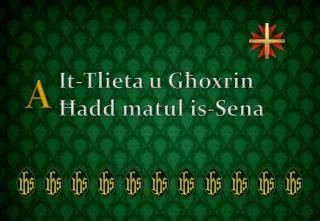 It- Tlieta u Għoxrin Ħadd matul is-Sena