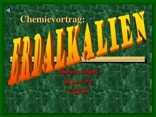 chemievortrag