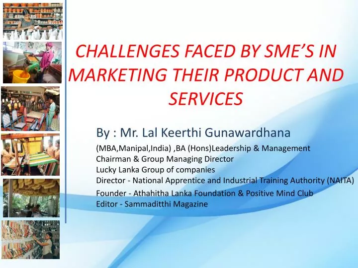 challenges faced by sme s in marketing their product and services