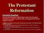 The Protestant Reformation - slide 1