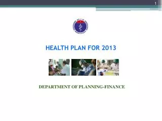 HEALTH PLAN FOR 2013
