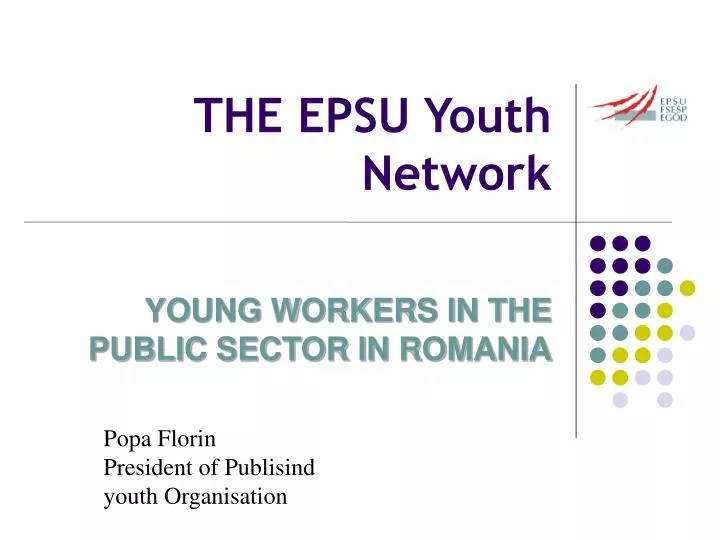 young workers in the public sector in romania