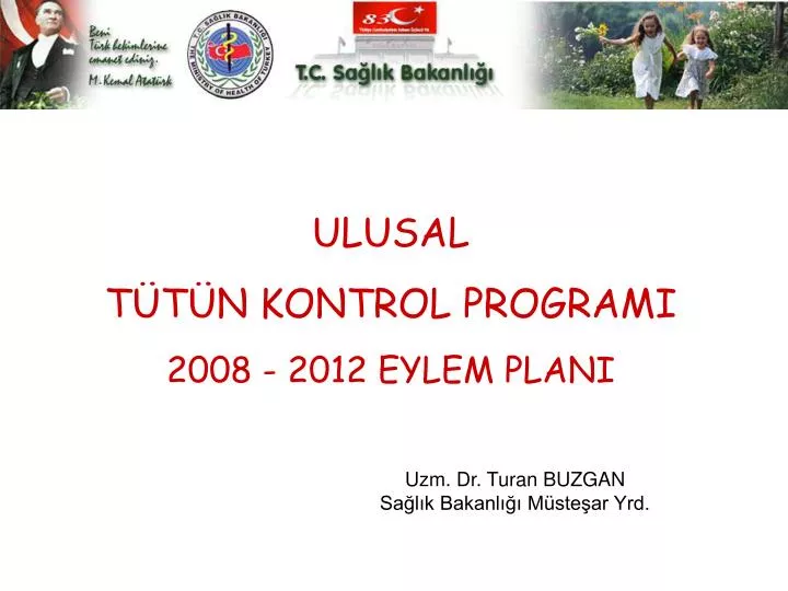 ulusal t t n kontrol programi 2008 2012 eylem plani