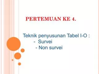 pertemuan ke 4