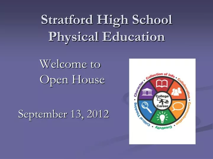stratford high school physical education