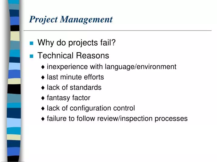 project management