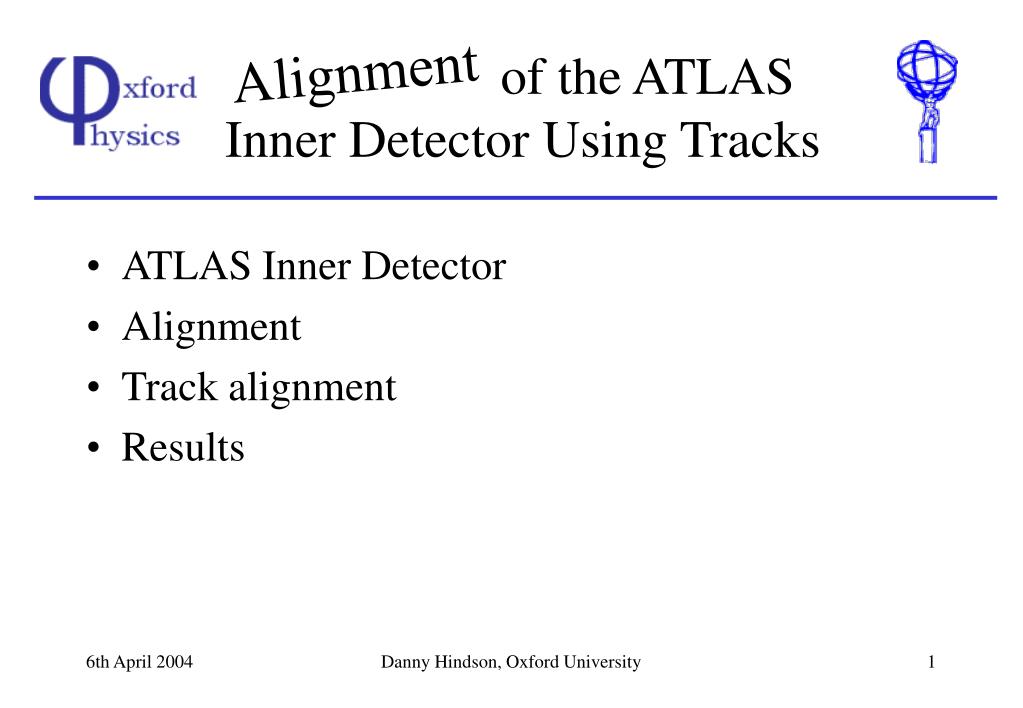 PPT - of the ATLAS Inner Detector Using Tracks PowerPoint Presentation ...