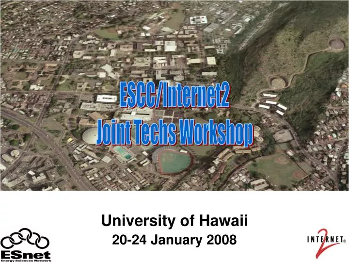 university of hawaii 20 24 january 2008