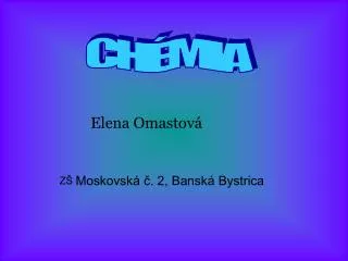 Elena Omastová