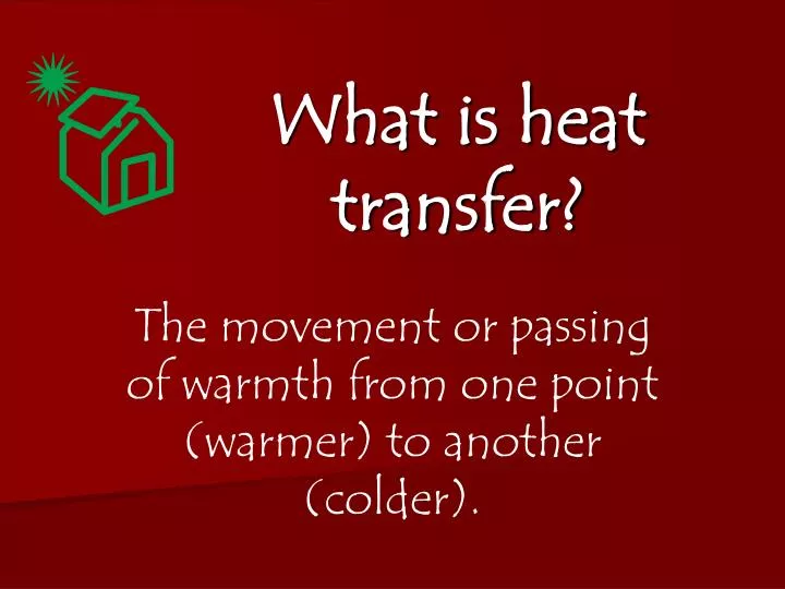 what is heat transfer