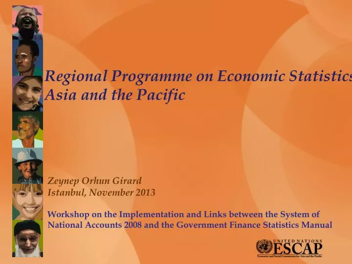 regional programme on economic statistics asia and the pacific