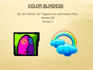 COLOR BLINDESS