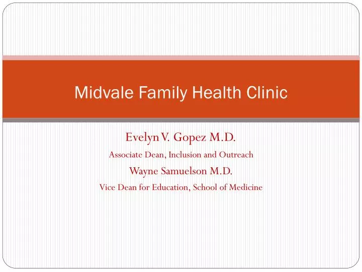 midvale family health clinic
