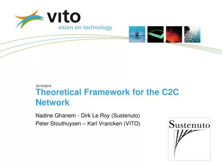 theoretical framework for the c2c network