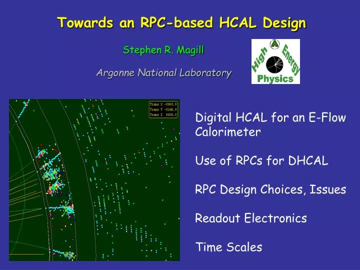 towards an rpc based hcal design