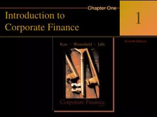 Corporate Finance Ross  Westerfield  Jaffe