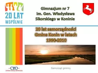 Gimnazjum nr 7 im. Gen. Władysława Sikorskiego w Koninie