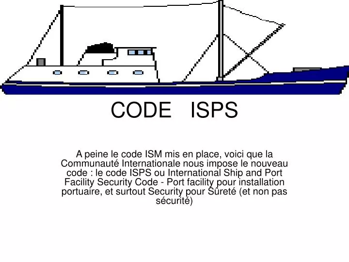 code isps