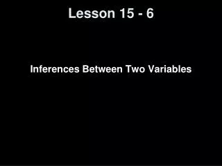 Lesson 15 - 6