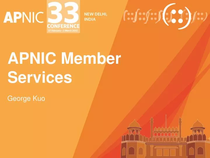 apnic member services